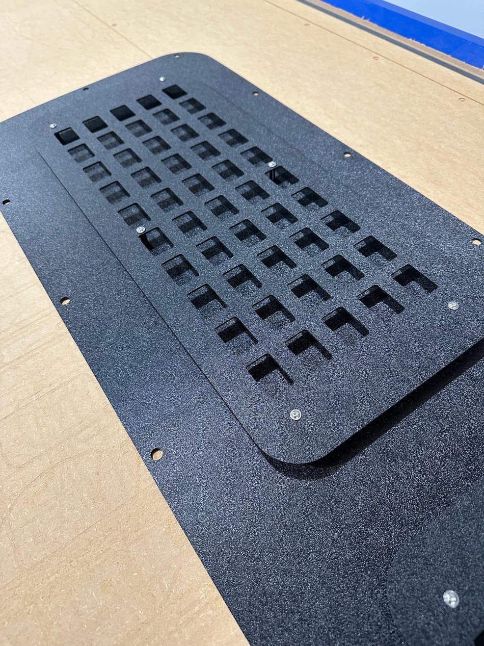 Vanagon 1980-1991  ABS Rear Door Panel with Molle Panels