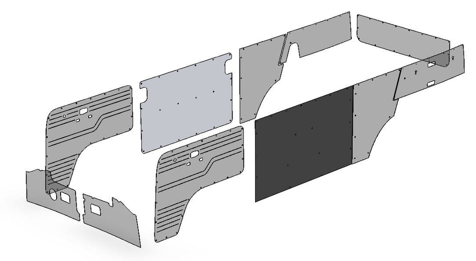 T2 Bay Window 1968-1979 Mid Panel