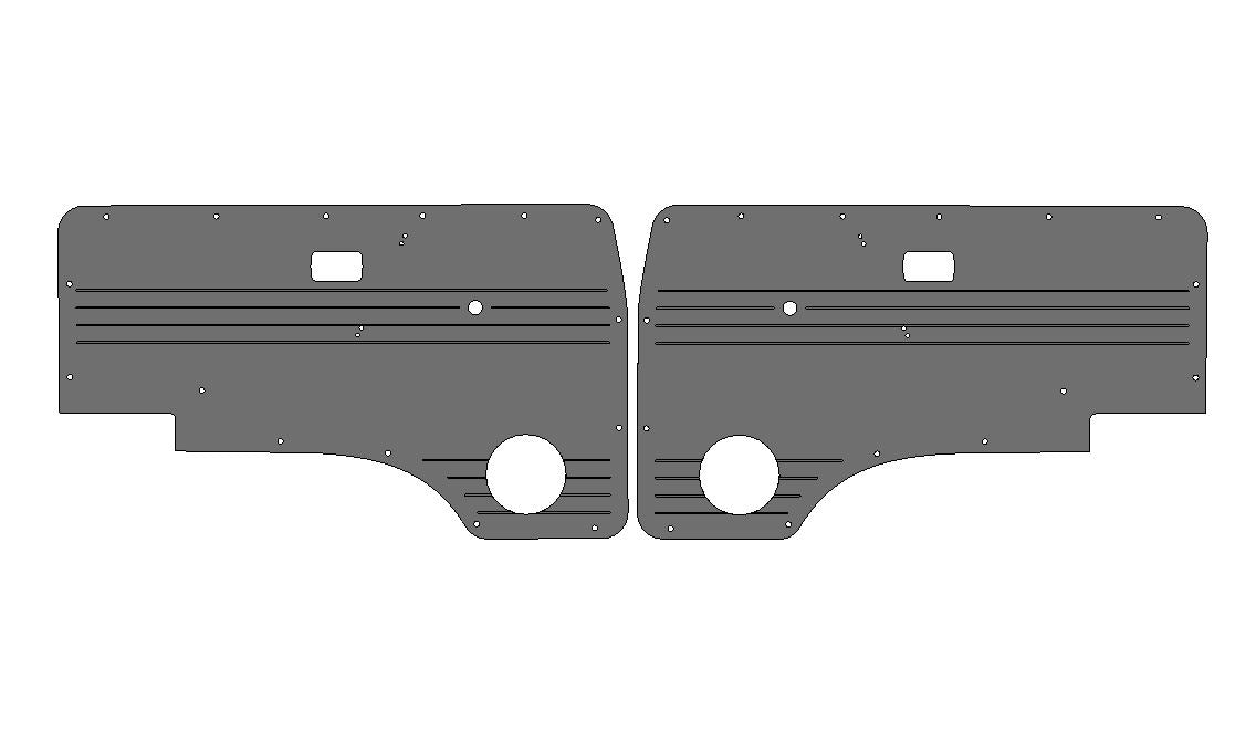 Vanagon 1980-1984 Tin Top Full ABS Panel Interior Set – VOLKYBARU